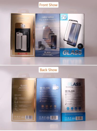 Tempered Glass Screen Protector Packaging - Mobile Phone Guard ...