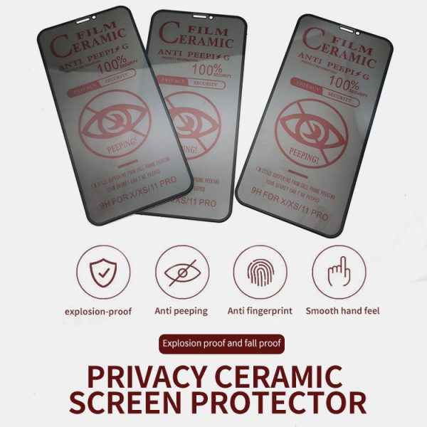 Factory direct nano ceramic film matte privacy screen protector For SAMSUNG IPHONE TECNO OPPO