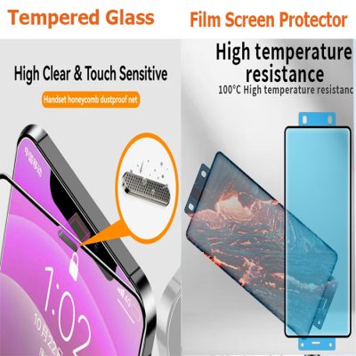 screen protector tempered glass vs film